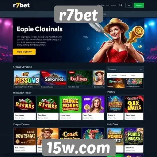 novidades no design do site r7bet